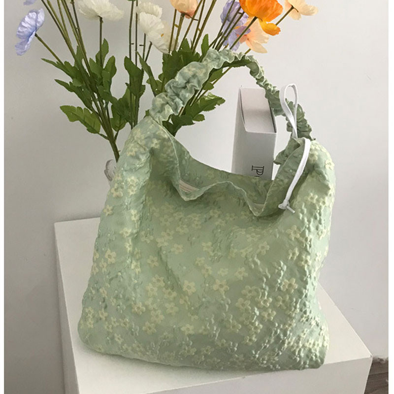 Youda naiste volditav messenger kott Girly lilledega žakaarkangast käekotid Suure mahutavusega vabaaja kooli õlakotid reisimiseks