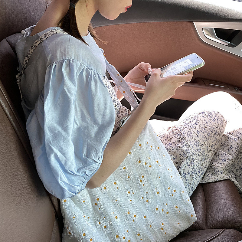 Youda naiste volditav messenger kott Girly lilledega žakaarkangast käekotid Suure mahutavusega vabaaja kooli õlakotid reisimiseks