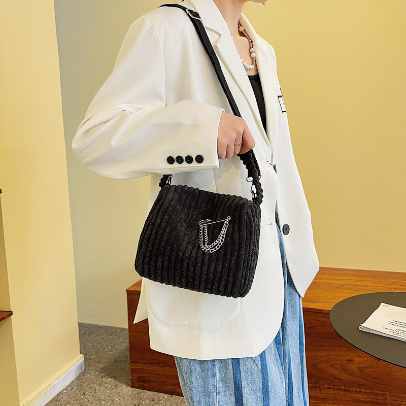 Naiste velvetist vintage õlakott naistele Väike puuvillane lõuendist käekott Vabaaja kandekott Naiste Crossbody kott Tõmblukuga käekott