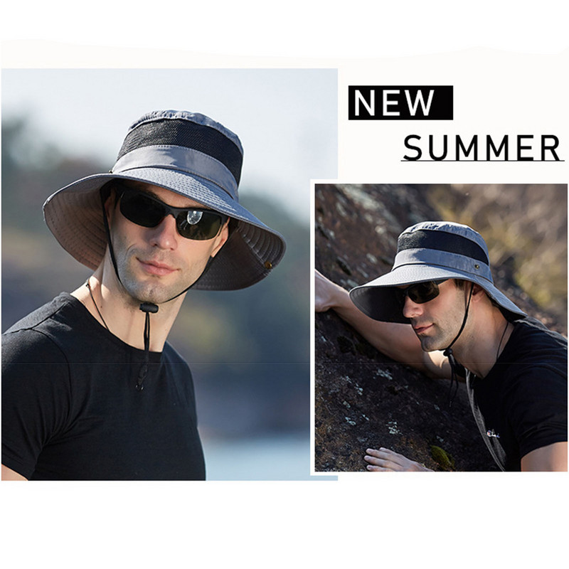 Matkamütsid Kalapüügimüts Laia äärega hingav UV-päikesekiirguse kaitse Kuiv Kiire Bonnie Mütsid Päikesemüts Mugav lai pealekandmine