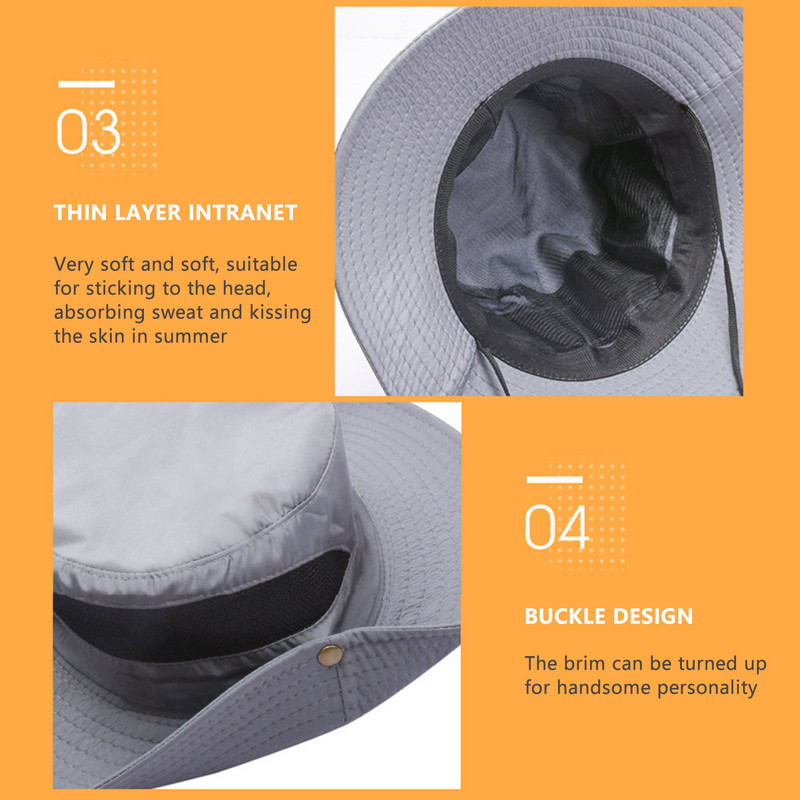 Matkamütsid Kalapüügimüts Laia äärega hingav UV-päikesekiirguse kaitse Kuiv Kiire Bonnie Mütsid Päikesemüts Mugav lai pealekandmine