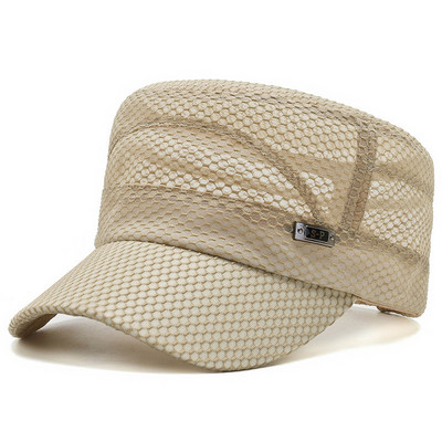 Suvine kiiresti kuivav hingav võrgust pesapallimüts meestele veoauto sport välistingimustes meeste müts kalapüük matkamine jooksmine päikesekübarad Bone A137