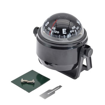 Υπαίθρια Sea Marine Electronic Digital Compass Boat Caravan Truck Black Car Compass Boat Equipment Multifunctional