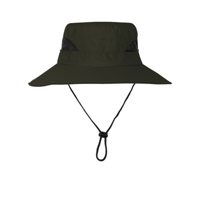 Fashion Soild Color Vödörsapkák Vízálló, széles karimájú férfi UV-álló, gyorsan száradó horgászat túrázás női légáteresztő nyári nyári sapkák
