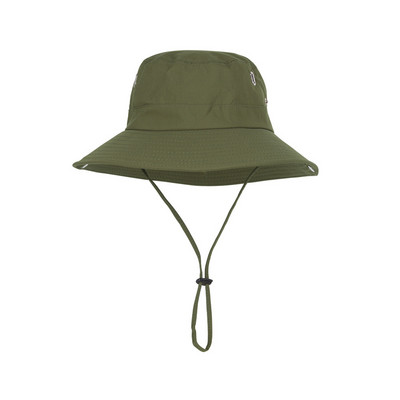 Fashion Soild Color Vödörsapkák Vízálló, széles karimájú férfi UV-álló, gyorsan száradó horgászat túrázás női légáteresztő nyári nyári sapkák