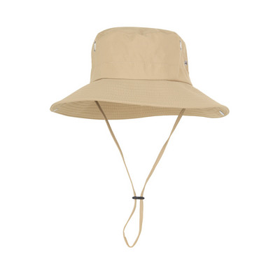 Fashion Soild Color Vödörsapkák Vízálló, széles karimájú férfi UV-álló, gyorsan száradó horgászat túrázás női légáteresztő nyári nyári sapkák