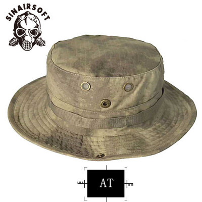 Multicam Tactical Airsoft Sniper Camouflage Bucket Boonie Καπέλα Νεπάλ SWAT Army Panama Military Accessories Summer Men