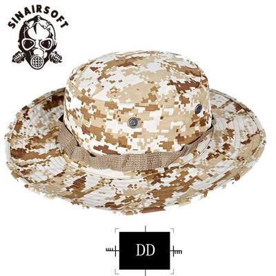 Multicam Tactical Airsoft Sniper Camouflage Bucket Boonie Καπέλα Νεπάλ SWAT Army Panama Military Accessories Summer Men