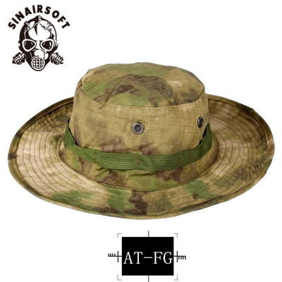 Multicam Tactical Airsoft Sniper Camouflage Bucket Boonie Καπέλα Νεπάλ SWAT Army Panama Military Accessories Summer Men