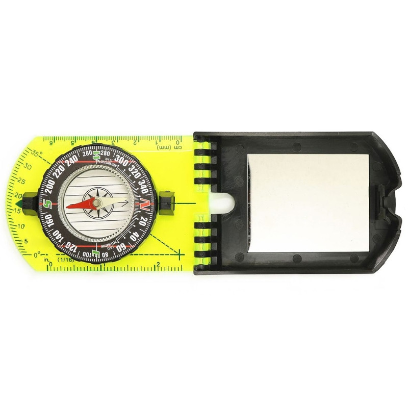 Profesionāls militārās armijas metāla novērošanas āra kompass klinometra instrumenti kempings daudzfunkcionāls caurspīdīgs precīzs kompass