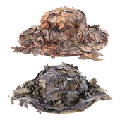 1 arvuti 3D kamuflaažist jahimütsid Snaiper Military taktikaline paintball Airsoft Boonie Müts Armee laia äärega välimatkamüts