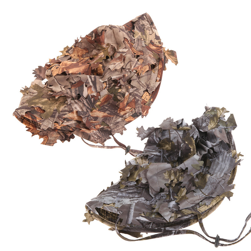 1 arvuti 3D kamuflaažist jahimütsid Snaiper Military taktikaline paintball Airsoft Boonie Müts Armee laia äärega välimatkamüts