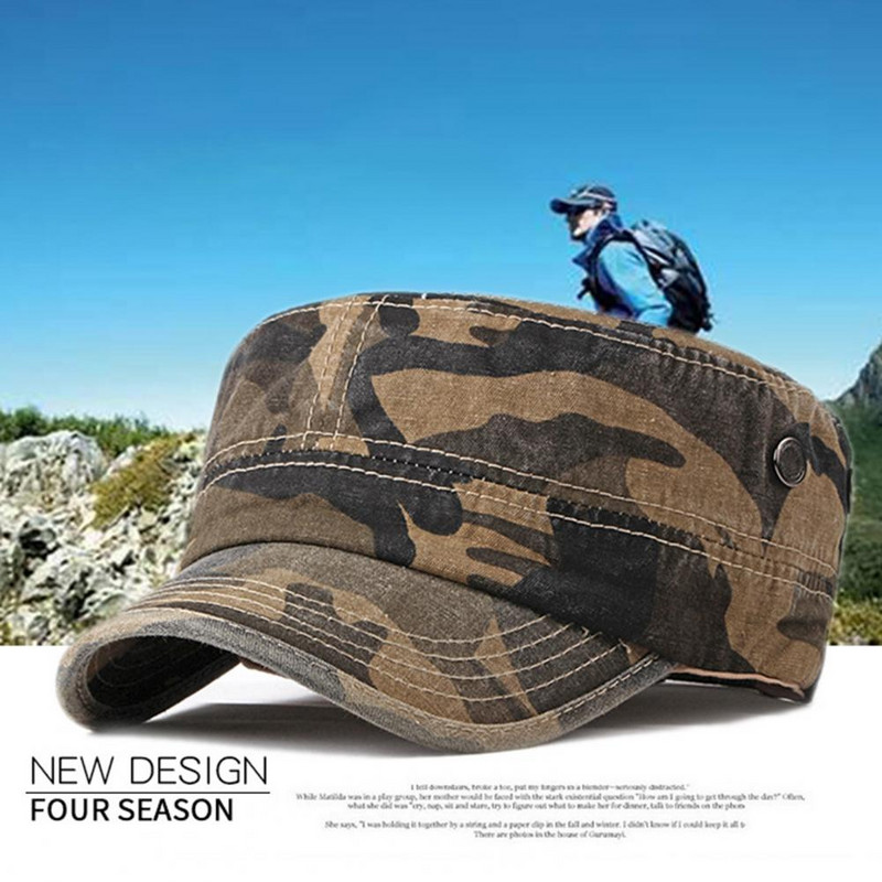 Kasulik pesapallimüts Vastupidavad pesapallimütsid Varjutavad multifunktsionaalsed puuvillased lamedad pesapallimütsid