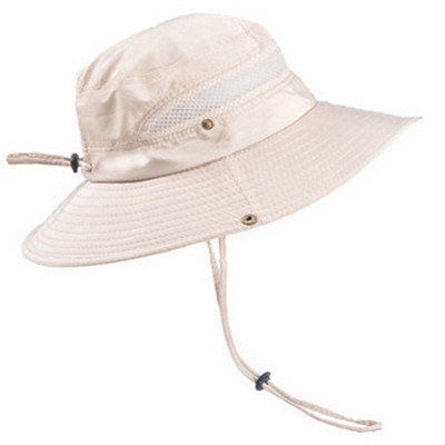 Западни каубойски шапки за мъже Летни ретро мрежести дишащи мъжки кофи шапки Ваканционни плажни шапки Мъжки вятърни въжета Фиксирана туристическа шапка Мъжки