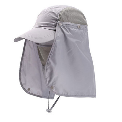 Napvédő sapka multifunkcionális ultraibolya védő fülvédő fülvédő sapka nyakvédő túra sapka kültéri unisex nyári