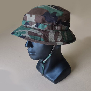 Καμουφλάζ Tactical Boonie Καπέλο Ανδρών Καλοκαίρι Υπαίθρια Πεζοπορία Κάμπινγκ Κυνήγι Καπέλα ηλίου Θαυμαστές Στρατού Στρατιωτικά αξεσουάρ καπέλο μάχης