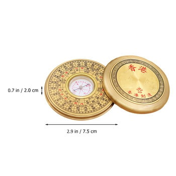 Compass Shui Feng Pocket Chinesepan Ancient Camping Survival Backpacking Turing Navigation Portable Good Gift Home Marine Travel