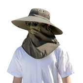 Meeste kalastusmütsid õues reisimiseks Eemaldatav kalamehe ämbrimüts matkamine suvine Panama päikesesirm Kiiresti kuivav hingav rand