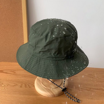 Αδιάβροχο συσκευασμένο καπέλο Ανδρικά Γυναικεία Καλοκαιρινό Λεπτό Γρήγορο Στέγνωμα Αντιηλιακό Καπέλο Ψαρά για υπαίθρια πεζοπορία Αθλητικό καπέλο Unisex