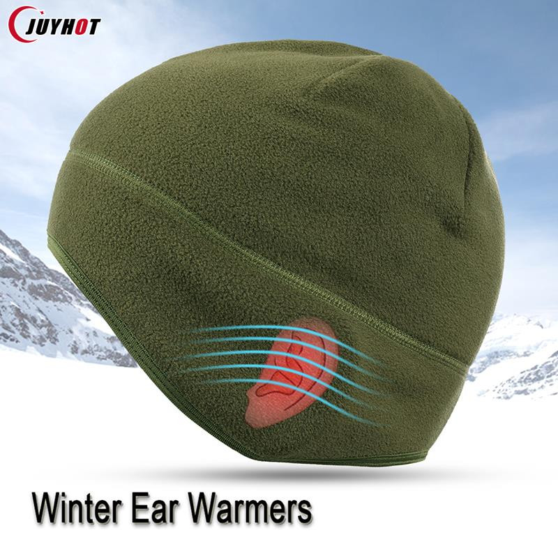 Шапки за бягане през зимата Термична шапка от полар Ски Ветроустойчива наушница Топли шапки Туризъм Ски Колоездене Сноуборд Спортна шапка Шапки
