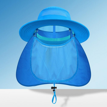 UV защита Слънчева шапка Бързосъхнеща мултифункционална шапка Спорт на открито Риболов Езда Бейзболна дишаща унисекс шапка