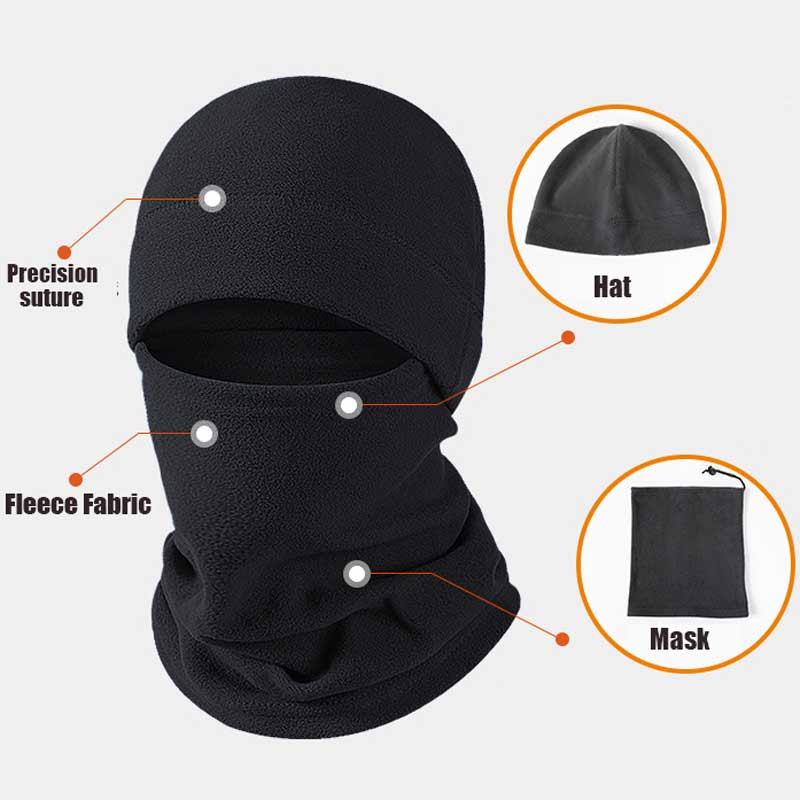 Välisfliiskangast mütsid Tuulekindlad Unisex Taktikaline Balaclava Näo Kaelakate Talvine Mehed Telkimine Kalapüük Matkamine Jalgrattasõit Suusamütsi