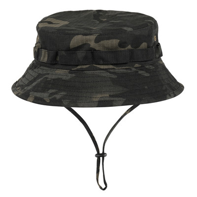 Camo Sport Cap Military Airsoft Kalapüük Matkamine Jaht Kalamees Kämping Panama Koppmüts Hingav võrk Päike Boonie Balaclava