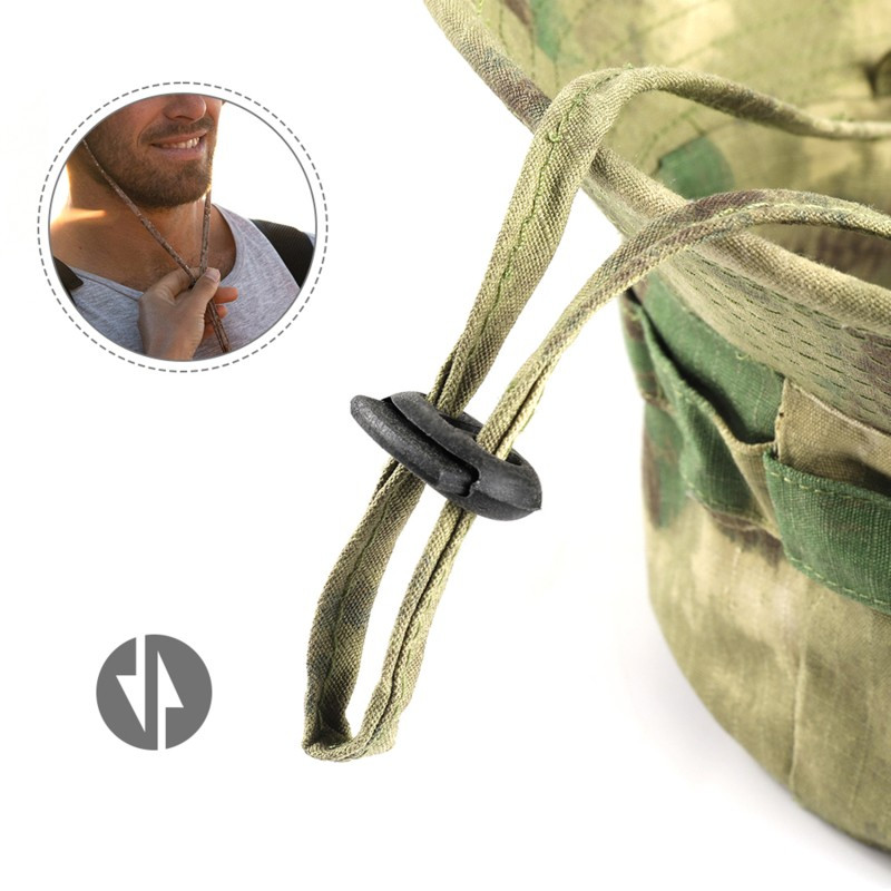 Camo Sport Cap Military Airsoft Ψάρεμα Πεζοπορία Κυνήγι Ψαράς Κάμπινγκ Panama Bucket Καπέλο Breathable Mesh Sun Boonie Balaclava