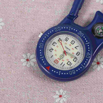 Ρολόι Pocket Compass Clip Ανδρικά ρολόγια Carabiner ανοιχτήρι μπουκαλιών Φωτεινό Backpacker Digital S Fob
