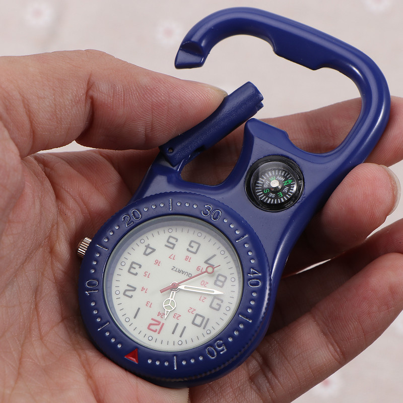 Kell Taskukompass Klamber Kellad Meeste Karabiin Pudeliavaja Helendav Backpacker Digital S Fob