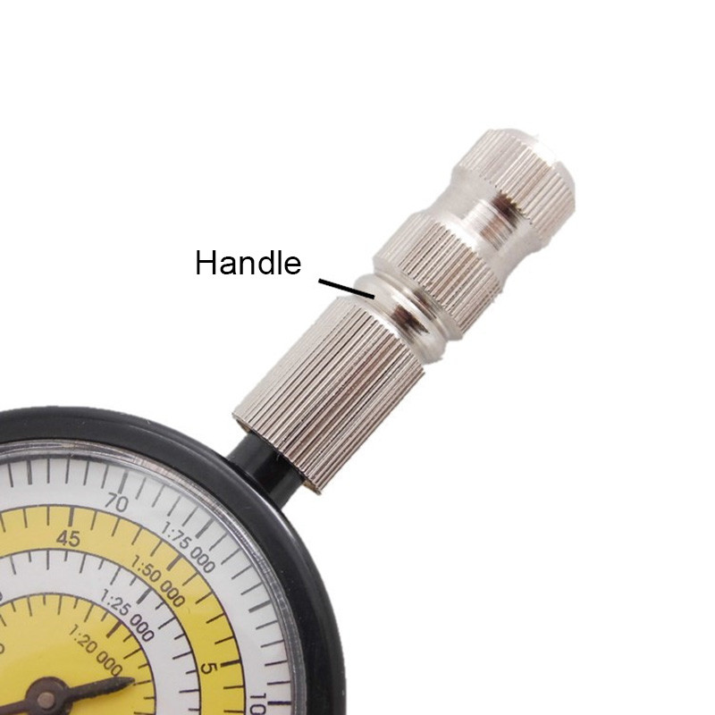 Hartă de măsurare Telemetru Telemetru Scară Hartă multifuncțională Instrument de măsurare a kilometrajului Hartă Indicator