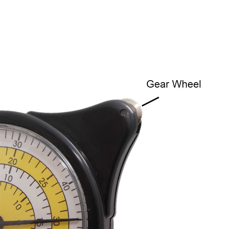 Hartă de măsurare Telemetru Telemetru Scară Hartă multifuncțională Instrument de măsurare a kilometrajului Hartă Indicator