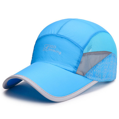 Νέο Καλοκαιρινό Υπαίθριο Αθλητισμό Αναπνεύσιμο Εξαιρετικά Λεπτό Γυναικείο Καπέλο του Μπέιζμπολ Ανδρικό Καπέλο Μπέιζμπολ Αναρρίχησης Ψάρεμα Πεζοπορίας Αντιηλιακό Καπέλο A163