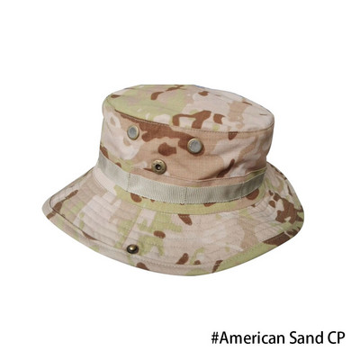 Mehed jaht Matkamine õues Camo päikesemütsid Kamuflaažmüts Taktikaline USA armee ämbrimütsid Militaar Panama suvemüts