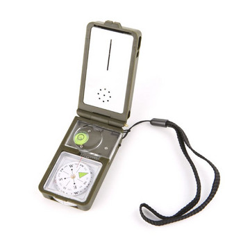 Camping Survival Compass Clamshell Compass Survival Compass Gear Στρατιωτική πυξίδα για υπαίθριο κάμπινγκ Πεζοπορία αναρρίχησης