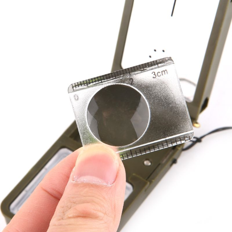 Camping Survival Compass Clamshell Compass Survival Compass Gear Στρατιωτική πυξίδα για υπαίθριο κάμπινγκ Πεζοπορία αναρρίχησης