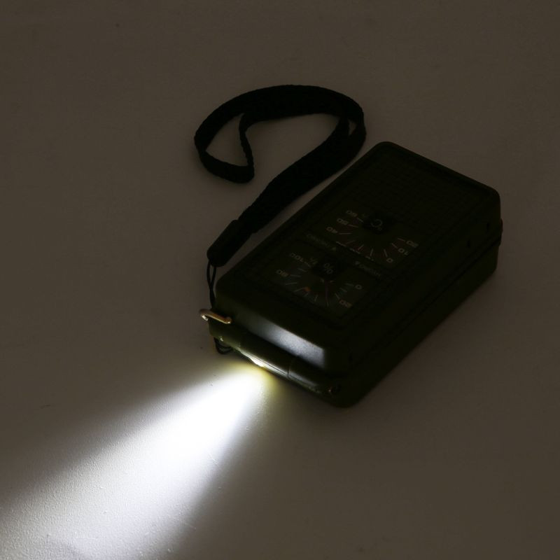 Camping Survival Compass Clamshell Compass Survival Compass Gear Στρατιωτική πυξίδα για υπαίθριο κάμπινγκ Πεζοπορία αναρρίχησης