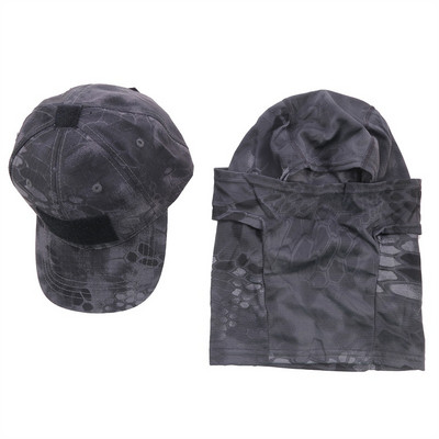 Sõjaväe kapuutsiga taktikalised armee pesapallimütsid meeste balaclava õues matkamine Alpi müts taktikaline kamuflaaž Balaclava täismask