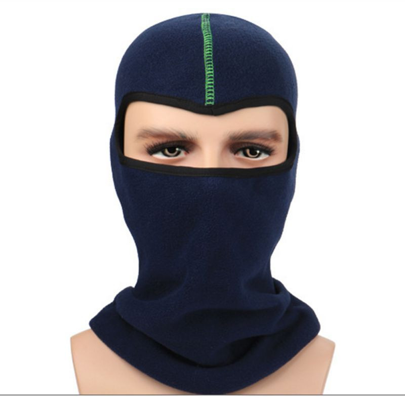 Téli szabadtéri kerékpározás Balaclava kapucnis polár teljes arcmaszk melegítő sport sí Thermal snowboard arcpajzs sapka fejfedő