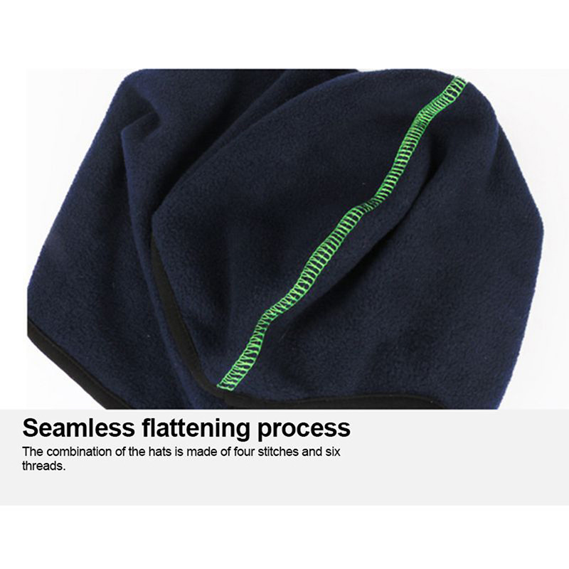 Téli szabadtéri kerékpározás Balaclava kapucnis polár teljes arcmaszk melegítő sport sí Thermal snowboard arcpajzs sapka fejfedő