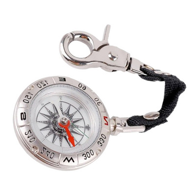 Джобен компас Преносим часовник за открито Инструменти за навигация Mini Vival Туризъм Точност Аварийно плаване с лодка Старинно ориентиране