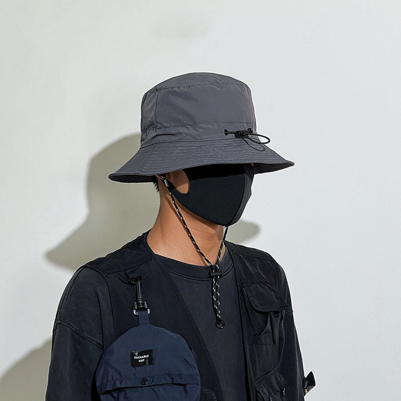 Vasarinės kepurės nuo saulės Vyriškos Moteriškos Plona greitai džiūstanti sulankstoma žvejybinė kepurė lauke Sportinė Žygiai Žygiai Stovyklavietės Kepurės plačiakraštės