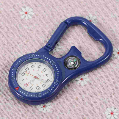 Ρολόι Pocket Compass Clip Ανδρικά ρολόγια Carabiner ανοιχτήρι μπουκαλιών Φωτεινό Backpacker Digital S Fob