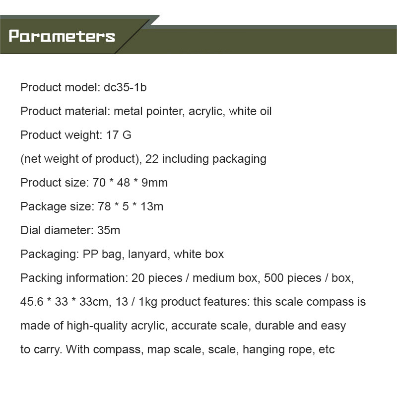 Vanjski kompas Otisak stopala Putni vojni kompas Alati Putni pribor Kampiranje na otvorenom Planinarenje Prozirni plastični kompas