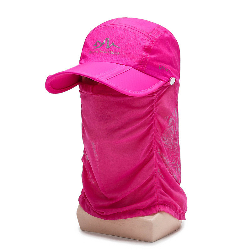 Шапка за риболов на открито Слънцезащитен капак Подвижна шапка Бързосъхнеща шапка за риболов Ветроустойчива шапка за сенник
