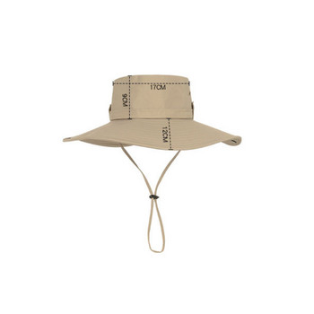 Лятна голяма водоустойчива рибарска шапка Дамска лятна слънчева защита срещу UV лъчи Къмпинг Туризъм Планински шапки