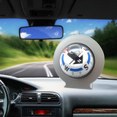 Голяма бяла топка Автомобилен компас Ръководство за аварийна сфера Lc600 Подарък за декорация на кола Инструмент за обиколка на открито