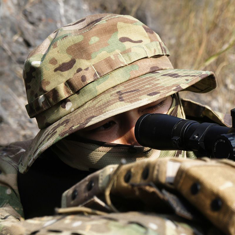 Kamuflaažimüts Kvaliteetne sõjaline taktikaline armee koppkübarad telkimine kalapüük matkamine jaht ronimismüts Meeste päikesemütsid