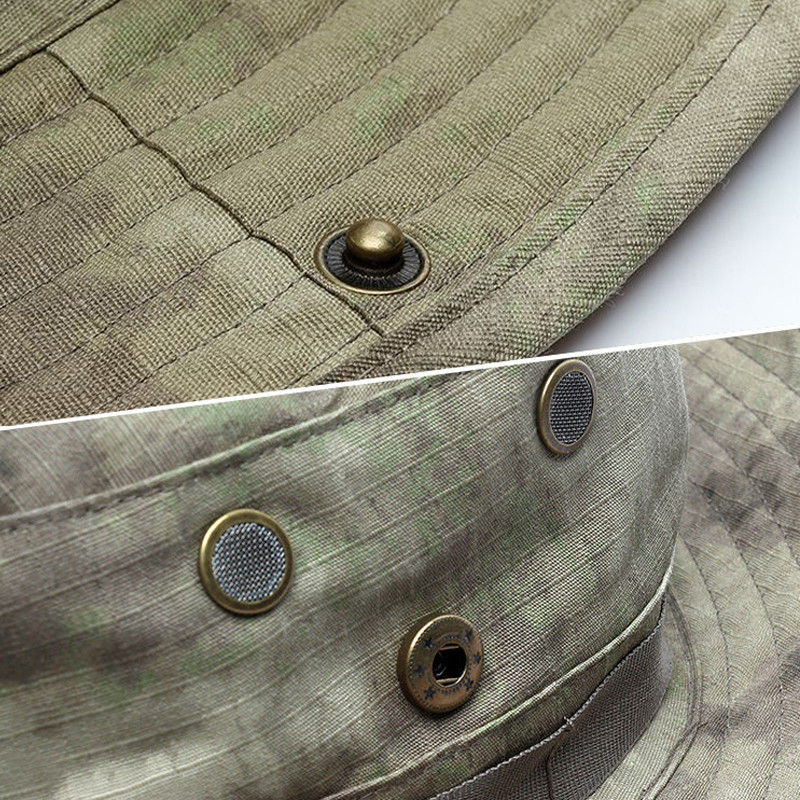 Kamuflaažimüts Kvaliteetne sõjaline taktikaline armee koppkübarad telkimine kalapüük matkamine jaht ronimismüts Meeste päikesemütsid