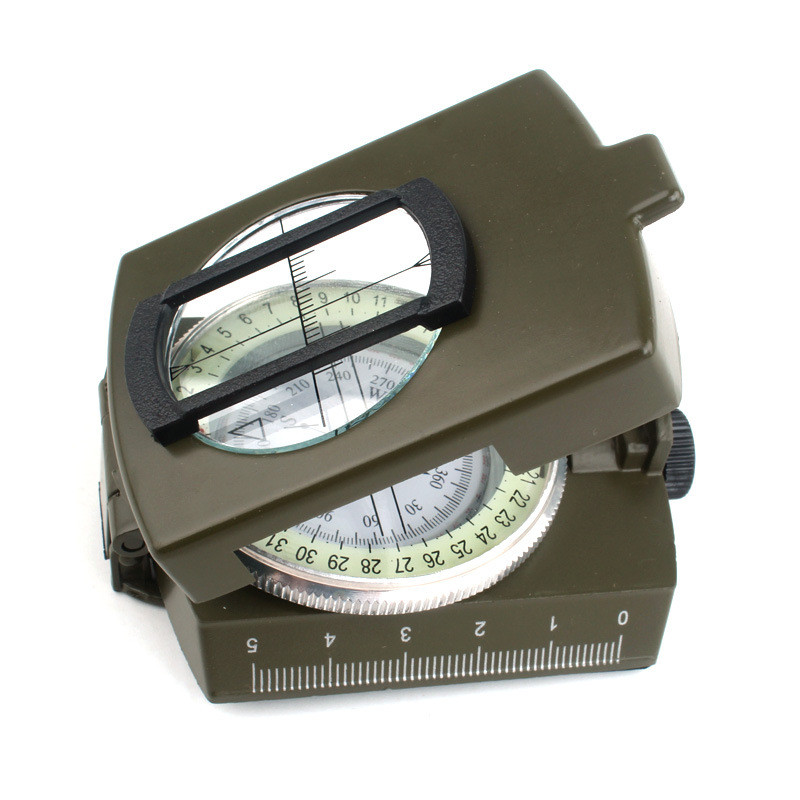 Uus multifunktsionaalne Ameerika kompass alpinismi välimatkavarustus kompass helendav kokkupandav kaasaskantav kompass